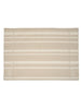 Wool ivory Brochu Walker logo blanket flat view