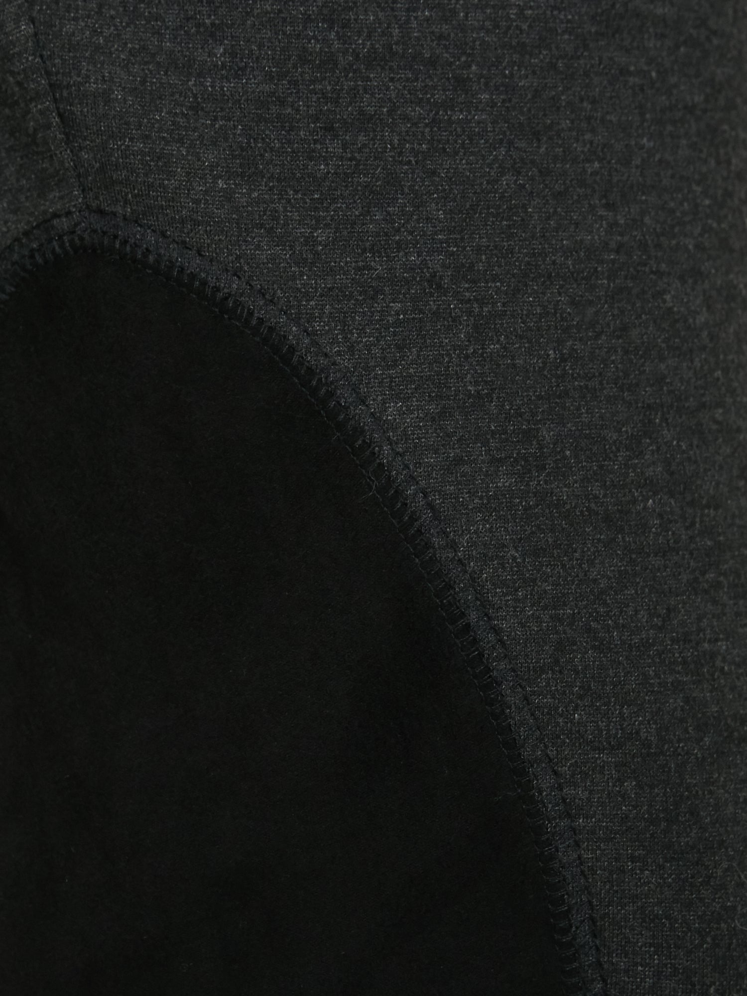 Women's Riding Pant, Charcoal Ponte, Vegan Suede Panels Women's Riding Pant, Charcoal Ponte, Vegan Suede Panels