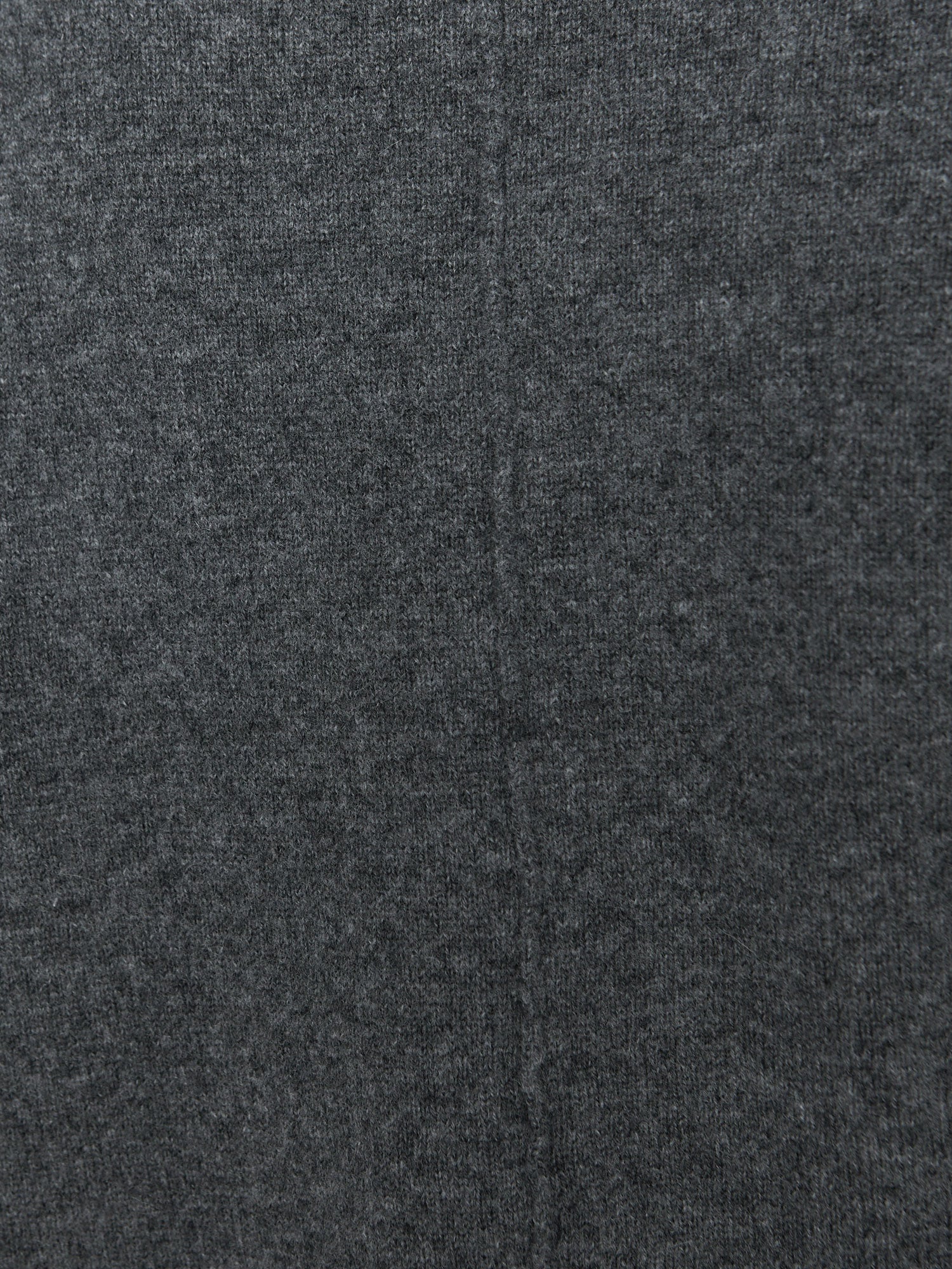 Halo dark grey cashmere wool cardigan sweater close up 2