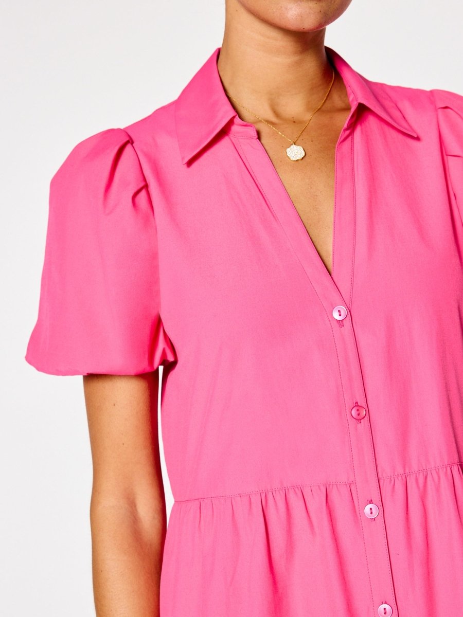 Luxury Pink Havana Dress Hot