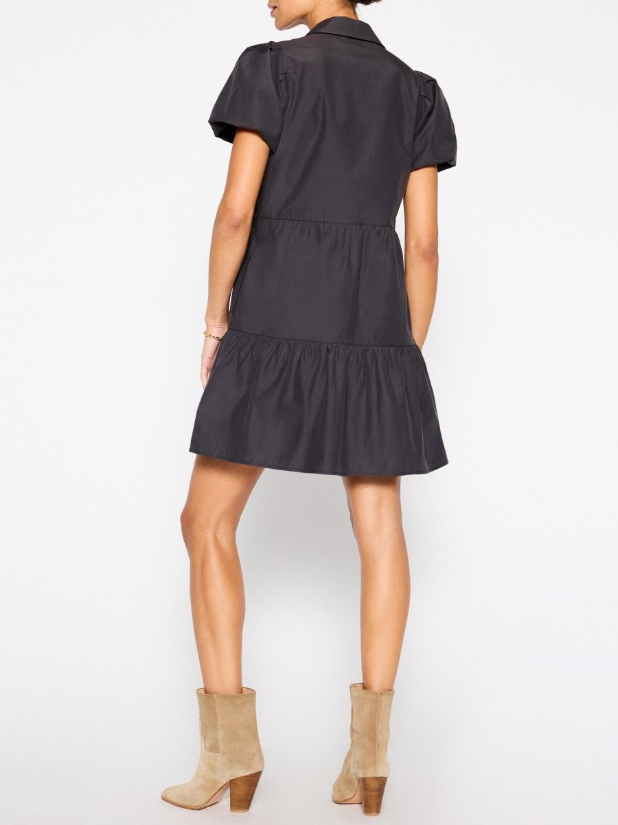 Women's Havana Mini Dress in Washed Black