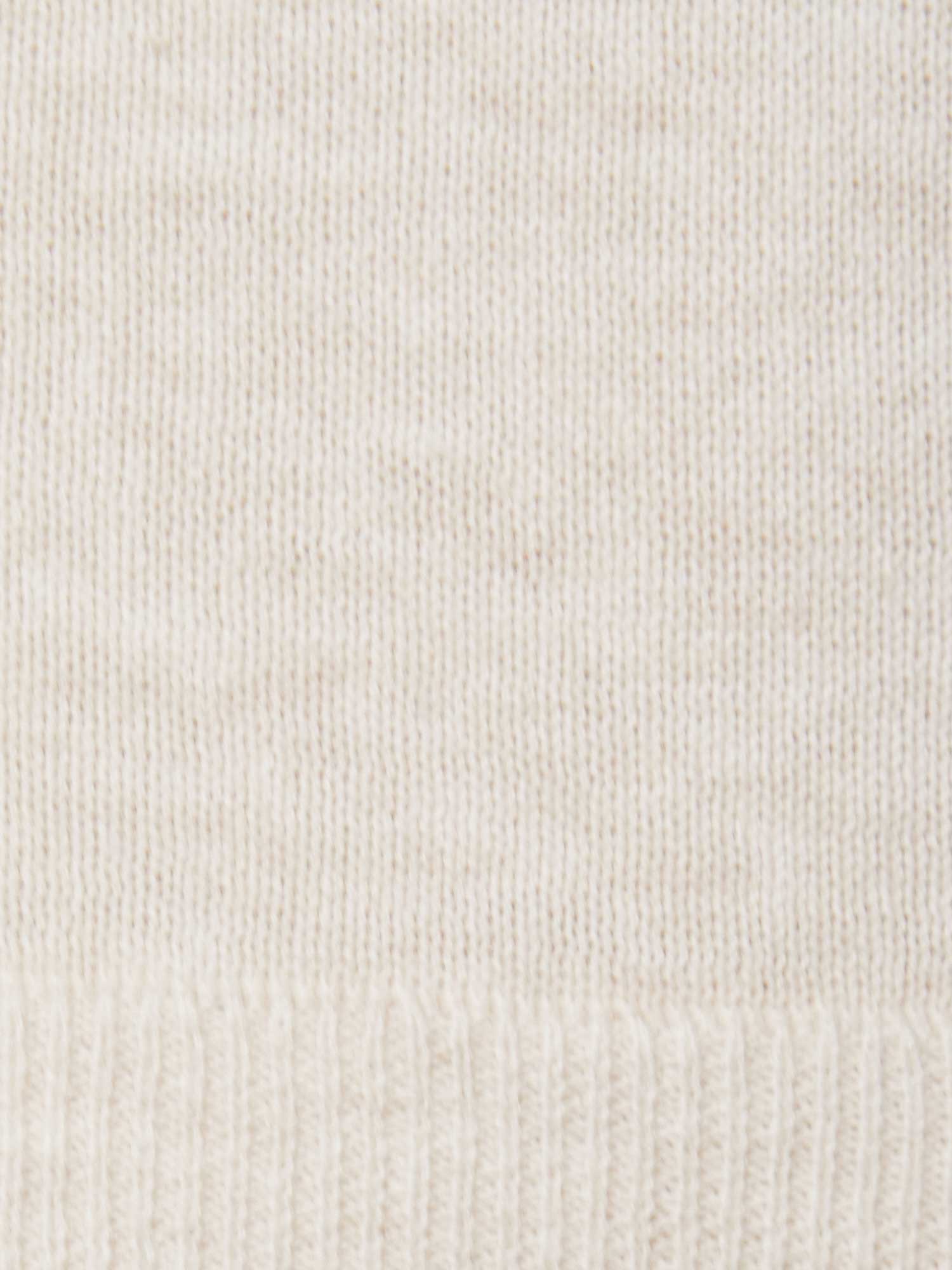 Loreen ivory layered sweater tank close up