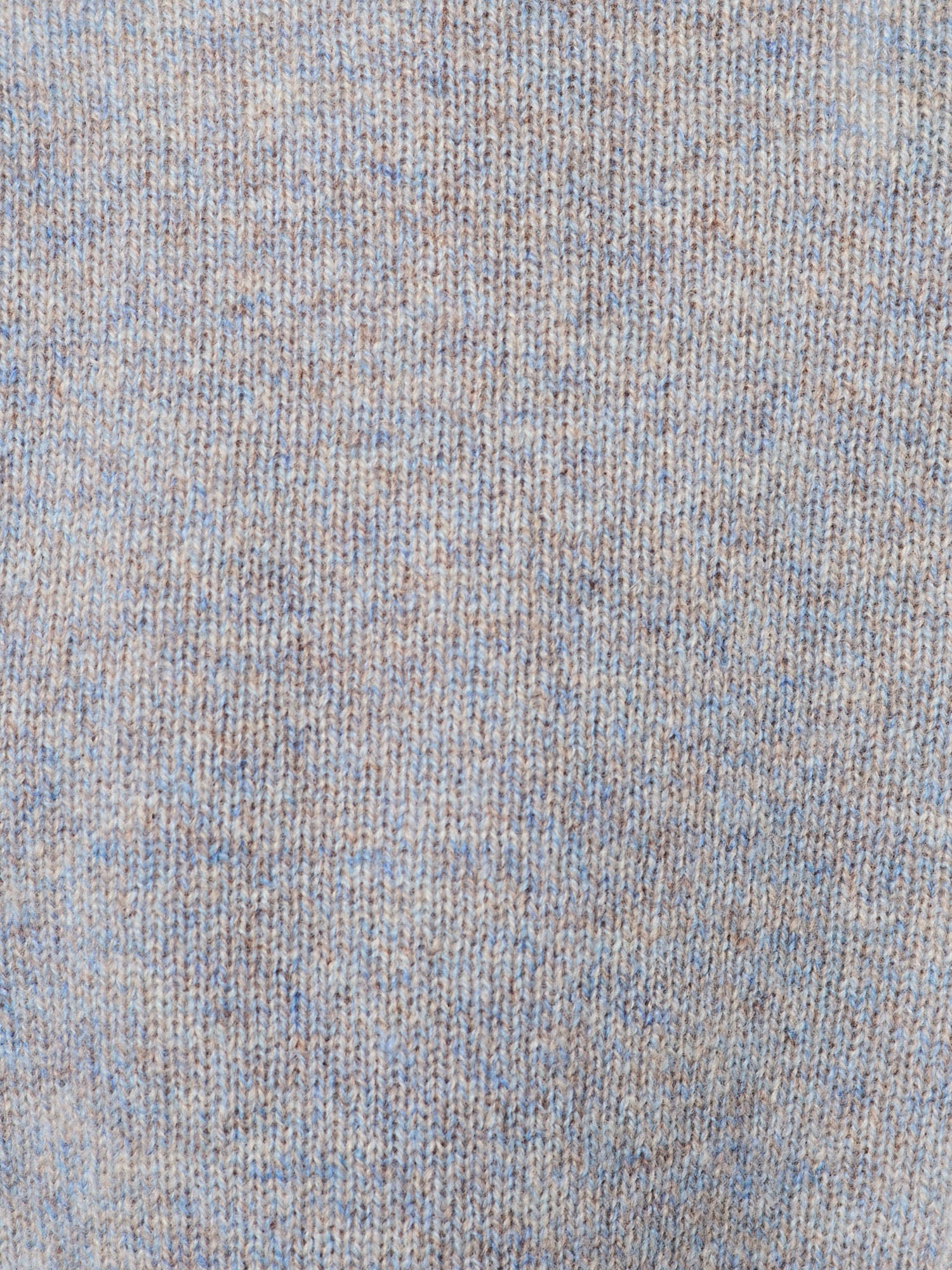Phinneas cashmere v-neck blue wrap sweater close up 2