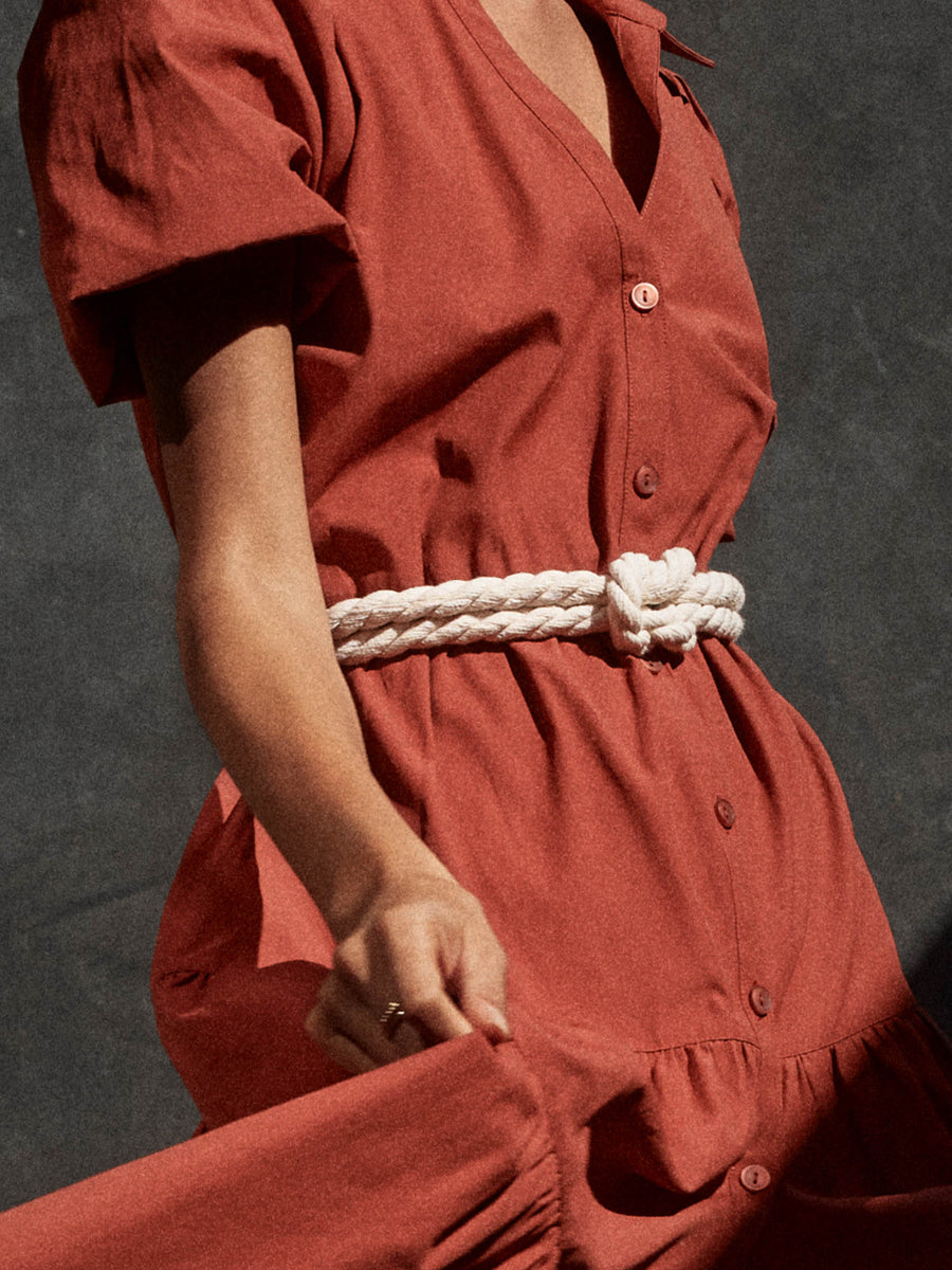 Brochu Walker | Women's Rope Belt in Natural