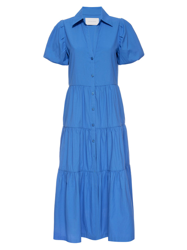 Women's Havana Dress in Blue – Brochu Walker