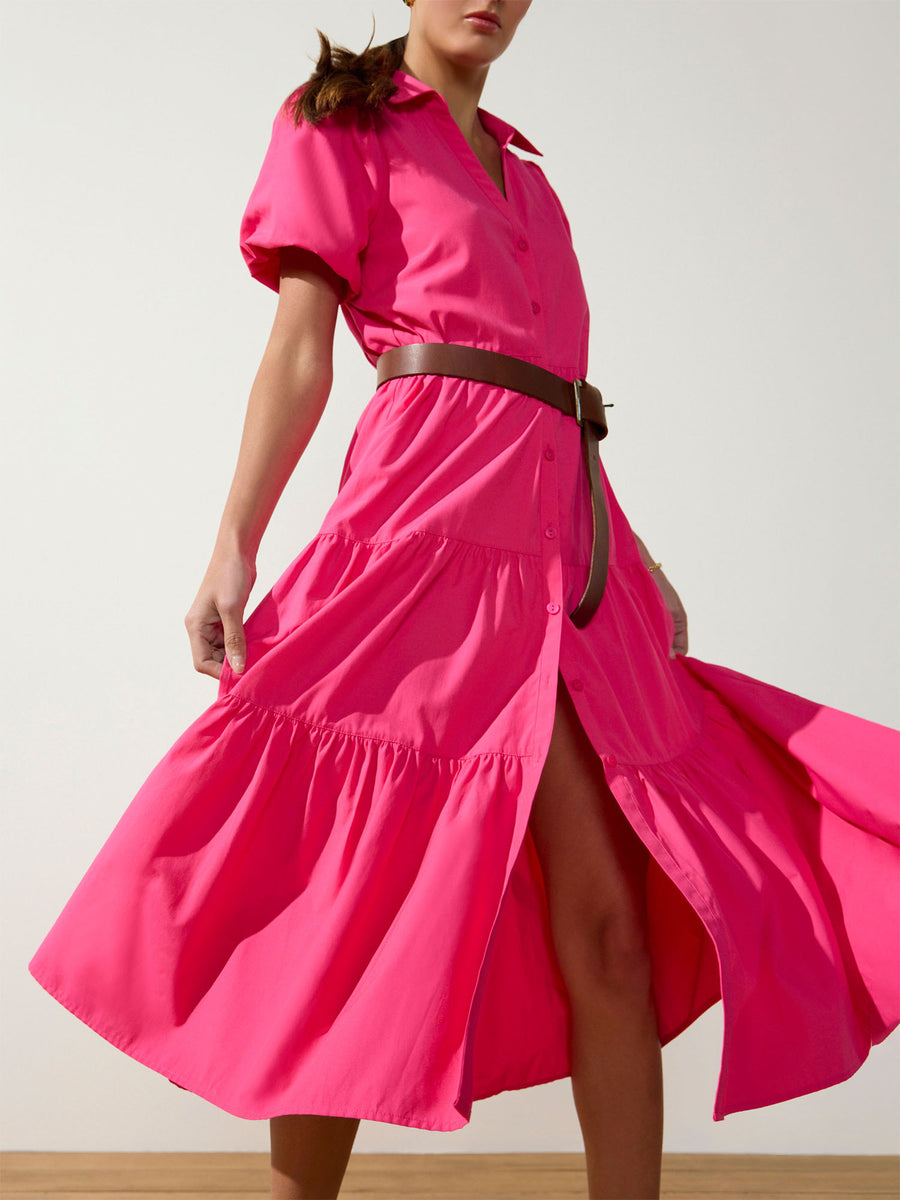 Women's Havana Dress in Hot Pink